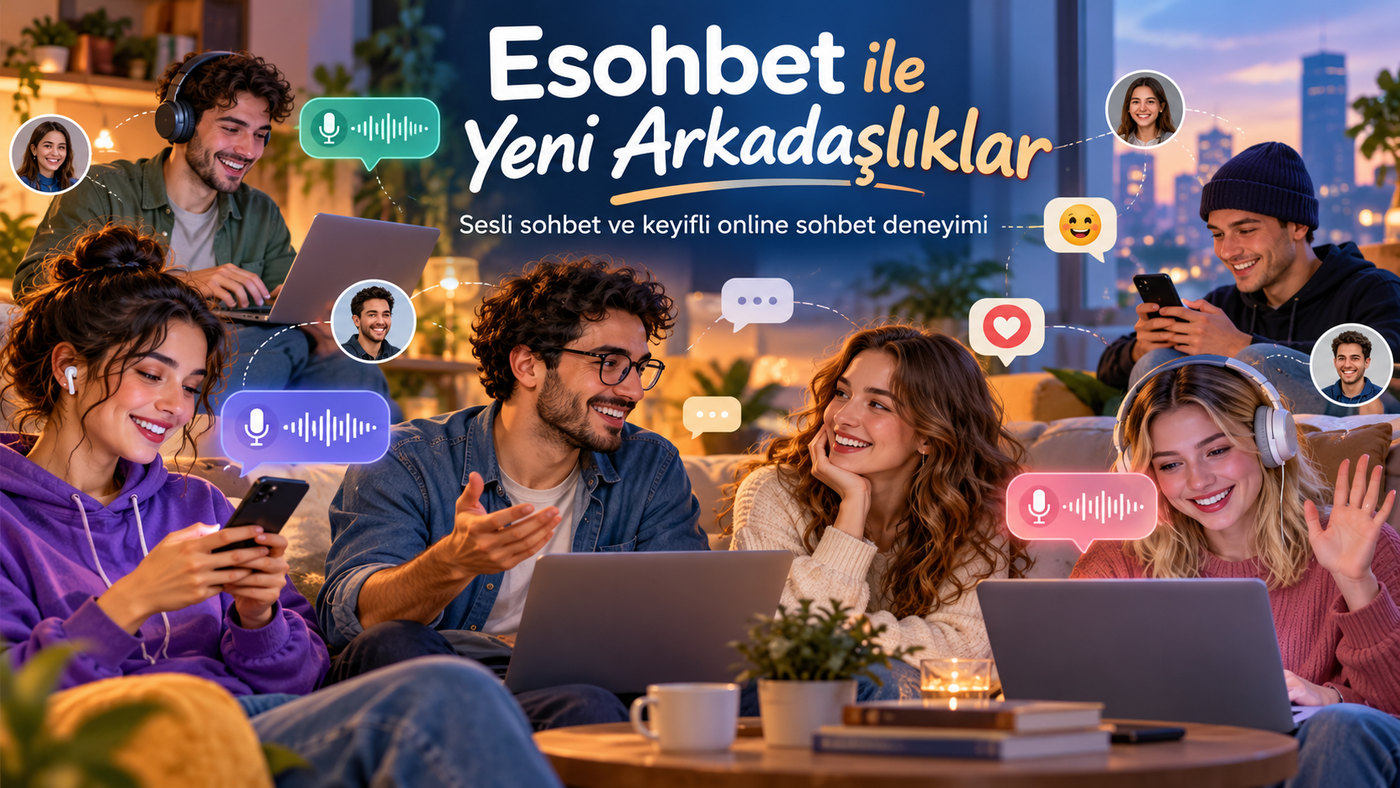 Esohbet – Sesli Sohbet ve Sesli Chat Odaları | Bisesli